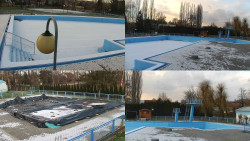 Areál koupaliště Hulín - sdružené snímky