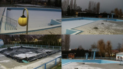 Areál koupaliště Hulín - sdružené snímky