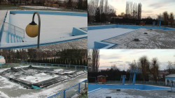 Areál koupaliště Hulín - sdružené snímky