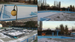 Areál koupaliště Hulín - sdružené snímky