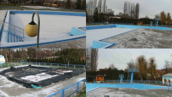 Areál koupaliště Hulín - sdružené snímky