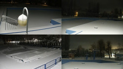 Areál koupaliště Hulín - sdružené snímky