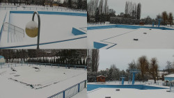 Areál koupaliště Hulín - sdružené snímky