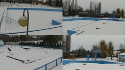 Areál koupaliště Hulín - sdružené snímky