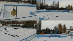 Areál koupaliště Hulín - sdružené snímky