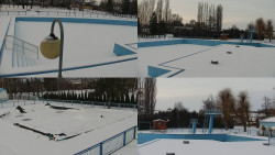 Areál koupaliště Hulín - sdružené snímky