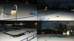 Areál koupaliště Hulín - sdružené snímky