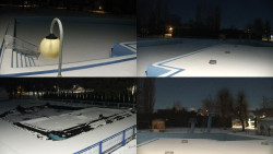 Areál koupaliště Hulín - sdružené snímky