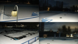 Areál koupaliště Hulín - sdružené snímky