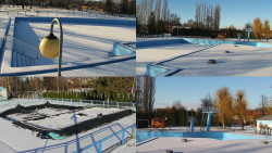 Areál koupaliště Hulín - sdružené snímky