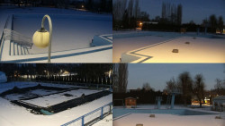 Areál koupaliště Hulín - sdružené snímky