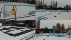 Areál koupaliště Hulín - sdružené snímky