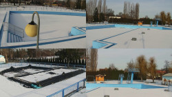 Areál koupaliště Hulín - sdružené snímky