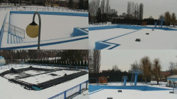 Areál koupaliště Hulín - sdružené snímky