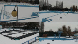 Areál koupaliště Hulín - sdružené snímky