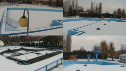 Areál koupaliště Hulín - sdružené snímky