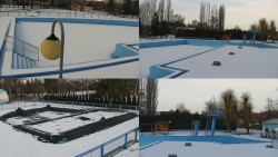 Areál koupaliště Hulín - sdružené snímky