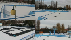 Areál koupaliště Hulín - sdružené snímky