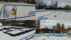 Areál koupaliště Hulín - sdružené snímky