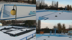 Areál koupaliště Hulín - sdružené snímky