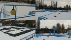 Areál koupaliště Hulín - sdružené snímky