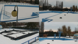 Areál koupaliště Hulín - sdružené snímky