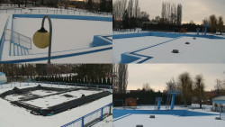 Areál koupaliště Hulín - sdružené snímky