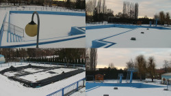 Areál koupaliště Hulín - sdružené snímky