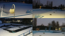 Areál koupaliště Hulín - sdružené snímky