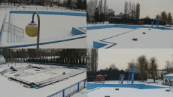 Areál koupaliště Hulín - sdružené snímky