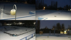 Areál koupaliště Hulín - sdružené snímky