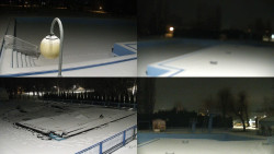 Areál koupaliště Hulín - sdružené snímky