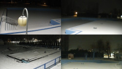 Areál koupaliště Hulín - sdružené snímky