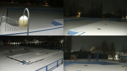 Areál koupaliště Hulín - sdružené snímky