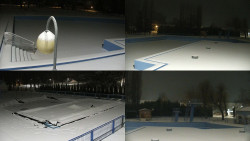 Areál koupaliště Hulín - sdružené snímky