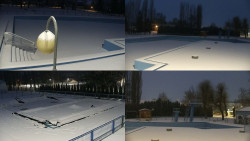 Areál koupaliště Hulín - sdružené snímky