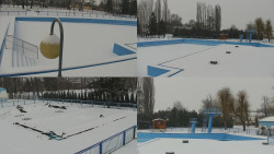 Areál koupaliště Hulín - sdružené snímky