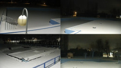 Areál koupaliště Hulín - sdružené snímky