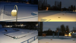 Areál koupaliště Hulín - sdružené snímky