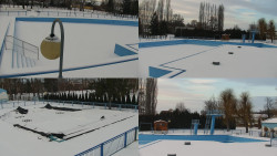 Areál koupaliště Hulín - sdružené snímky