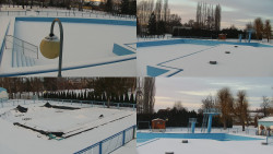 Areál koupaliště Hulín - sdružené snímky