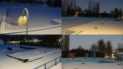 Areál koupaliště Hulín - sdružené snímky