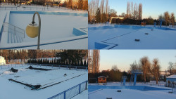 Areál koupaliště Hulín - sdružené snímky