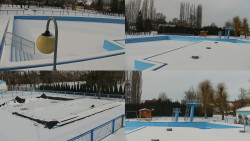 Areál koupaliště Hulín - sdružené snímky