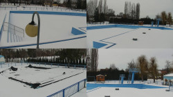 Areál koupaliště Hulín - sdružené snímky