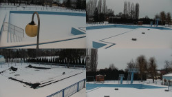 Areál koupaliště Hulín - sdružené snímky