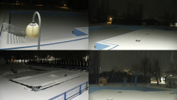 Areál koupaliště Hulín - sdružené snímky