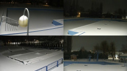 Areál koupaliště Hulín - sdružené snímky