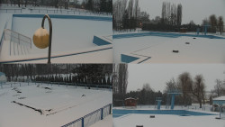 Areál koupaliště Hulín - sdružené snímky