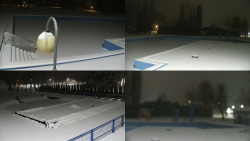 Areál koupaliště Hulín - sdružené snímky